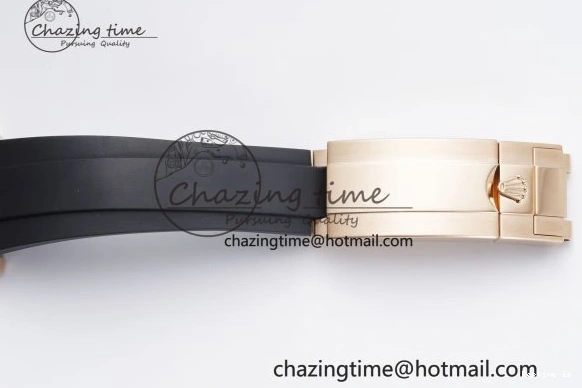 0107 ZeroBulk Yacht-Master 126655 VSF 1:1 Best Edition Black Ceramic Bezel on Oysterflex Rubber Strap VS 2026